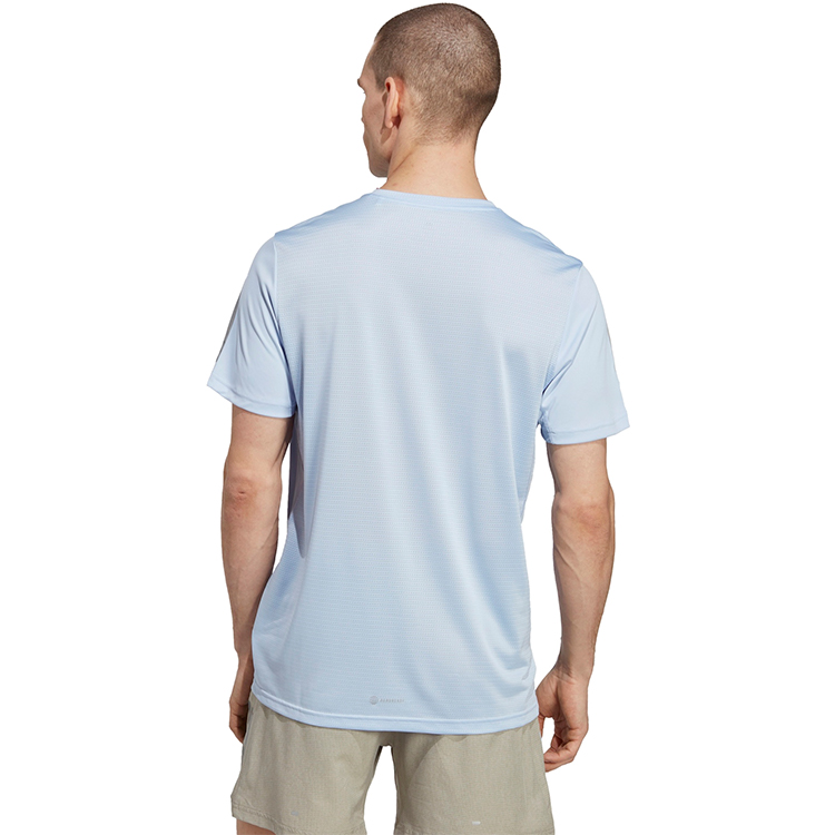 Tricou bărbătesc Adidas OWN THE RUN TEE L Albastru deschis photo 3
